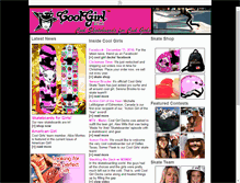 Tablet Screenshot of coolgirldecks.com